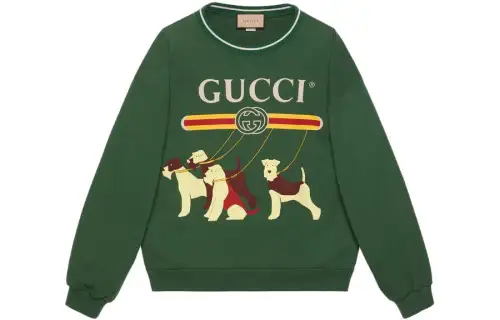 GUCCI SS23 Sweatshirt Men's Green