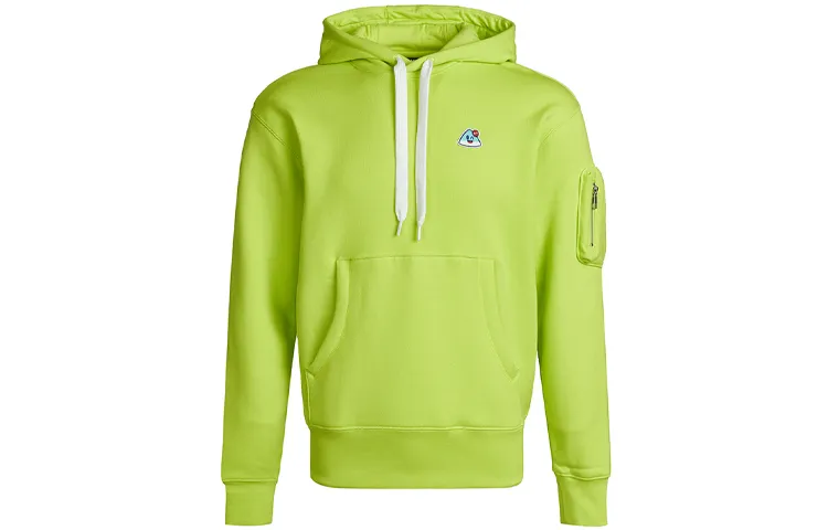 Nike Sweatshirts Men's Green Hooded Moderate Regular
