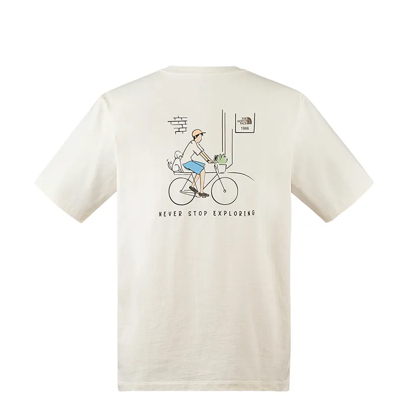 THE NORTH FACE Urban Exploration T Shirt Unisex Dune White