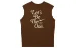 Nike T Shirts Men's Cocoa Crew Neck Moderate Straight Fit