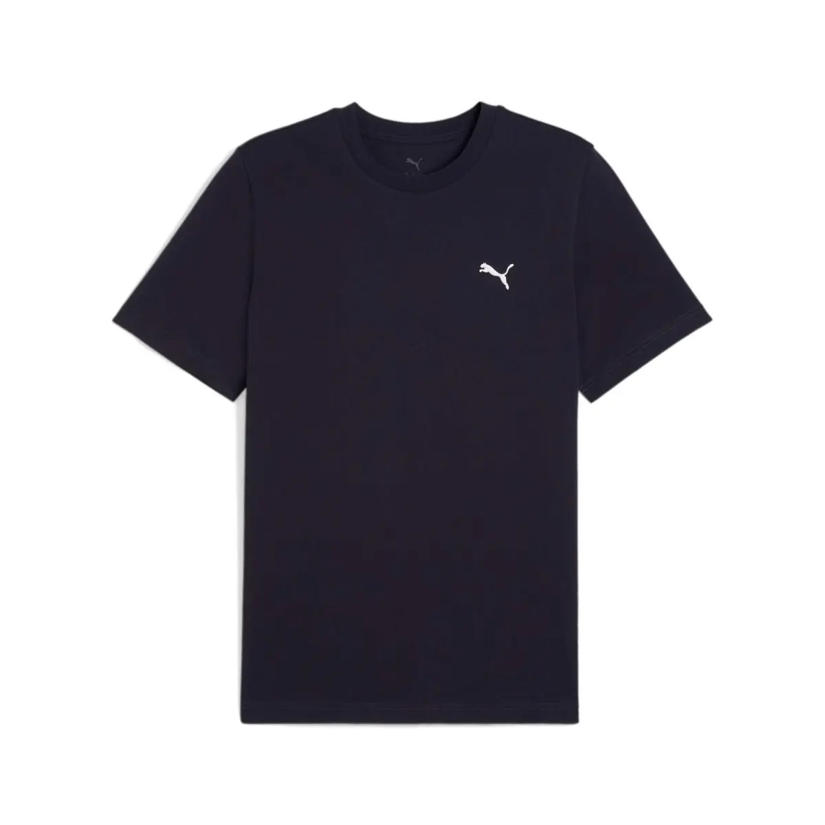 PUMA T-Shirts Men's Black Crew Neck Moderate