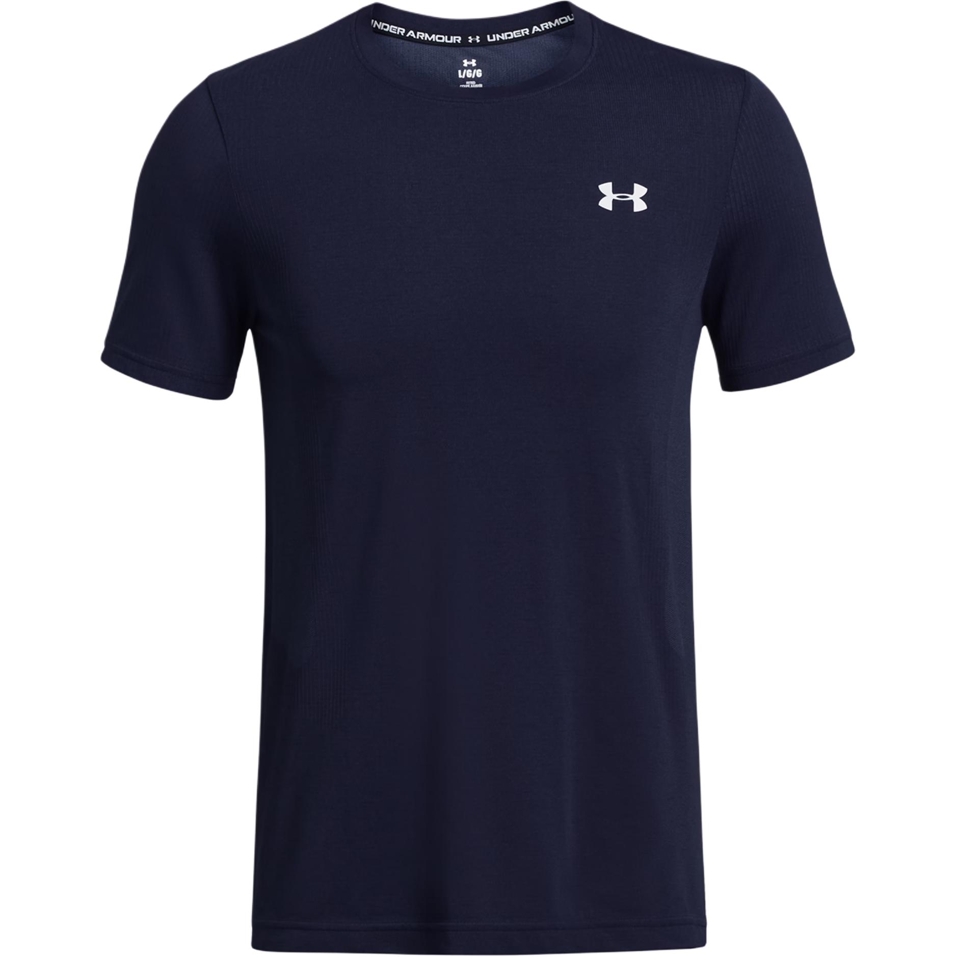 Under Armour Vanish Seamless FW24 T Shirt Men's Midnight Marine Blue