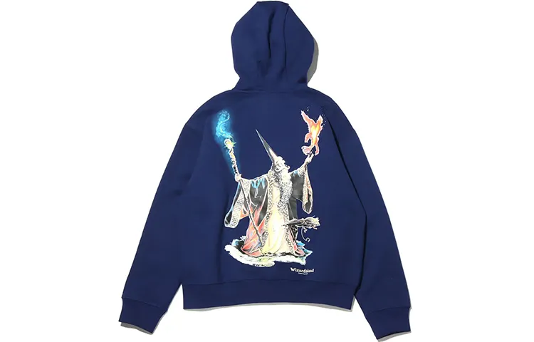 Nike ACG Men's Wizard Pullover Fleece Hoodie Blue