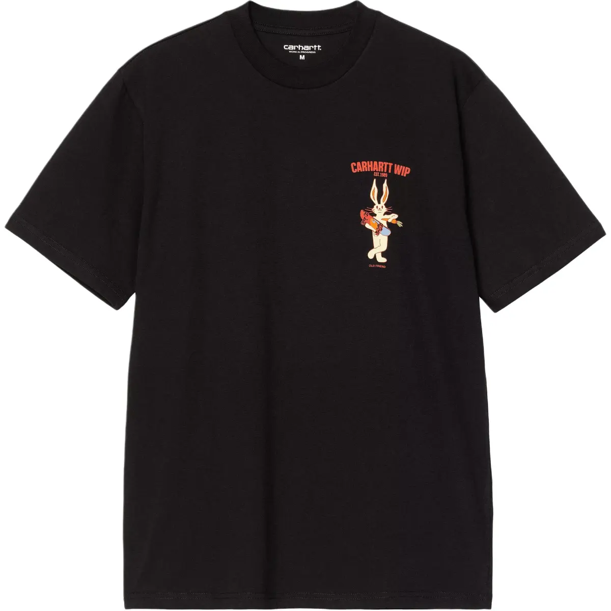 Carhartt WIP T-Shirts Men's Black Crew Neck