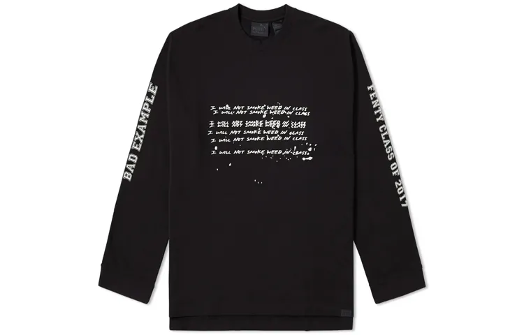 PUMA ESS Sweatshirts Unisex Black Crew Neck Moderate Regular