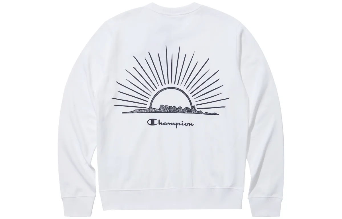 Champion Sweatshirts Unisex Crew Neck Moderate Regular