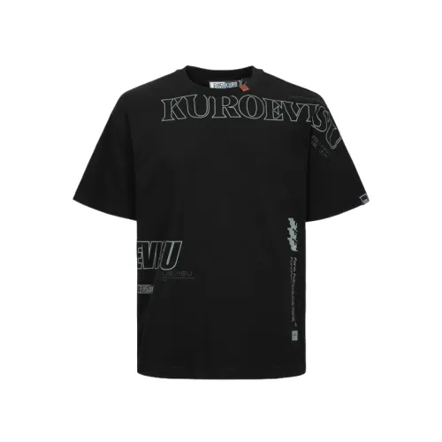 EVISU T Shirts Men's Crew Neck