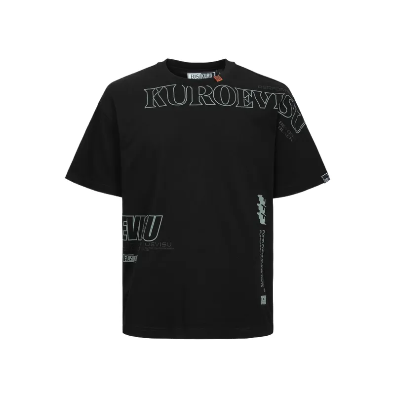 EVISU T Shirts Men's Crew Neck