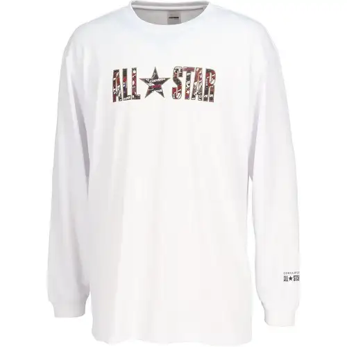 Converse T Shirts Unisex White Crew Neck