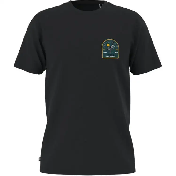 Vans T Shirts Men's Black Crew Neck