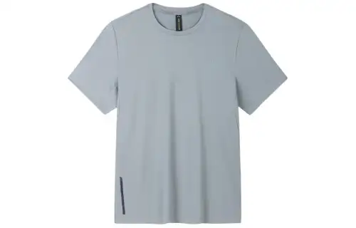 ANTA Champion All Weather Collection T Shirts Men's Monet Gray Crew Neck Moderate Straight Fit