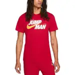 Jordan Apparel T Shirts Men's Red Crew Neck
