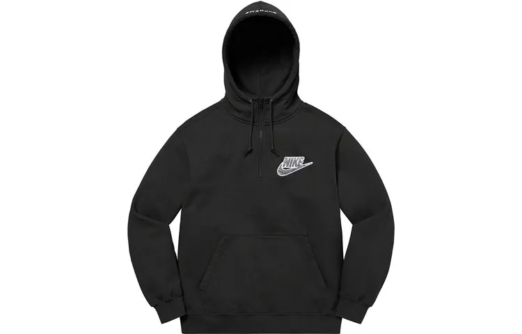 Supreme X Nike Half Zip Hooded Sweatshirt