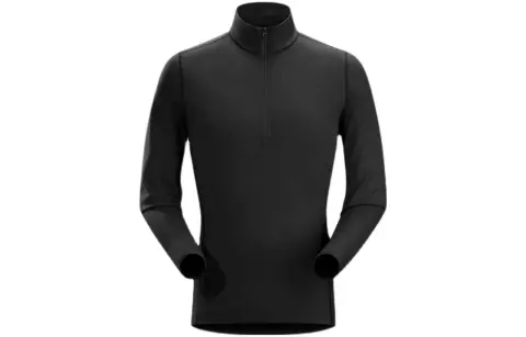 Arcteryx Sweatshirts Men's Black/Black Crew Neck Moderate Regular