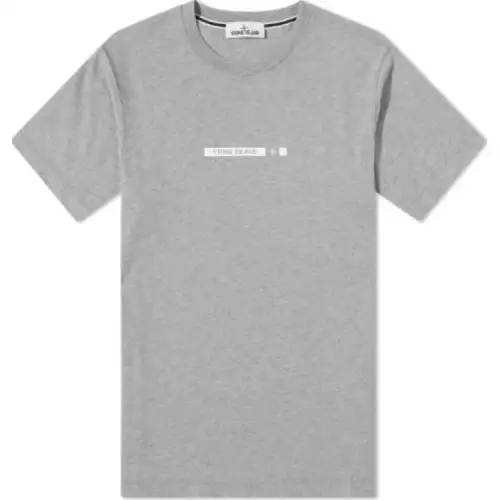 STONE ISLAND T Shirt Men's Gray
