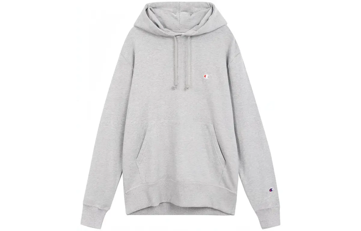 Champion Sweatshirt Japan Version Unisex Light Gray