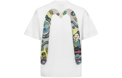 EVISU Godhead Daicock Cotton T-shirt