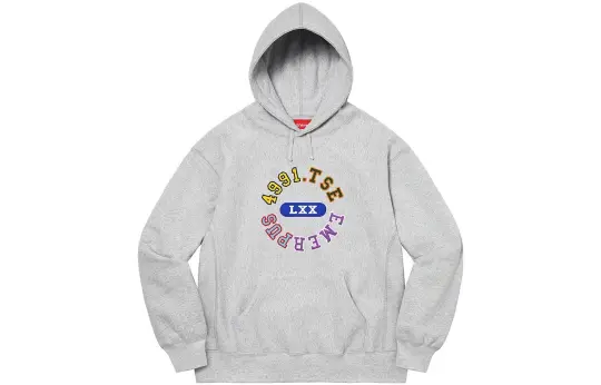 Supreme printed hoodie