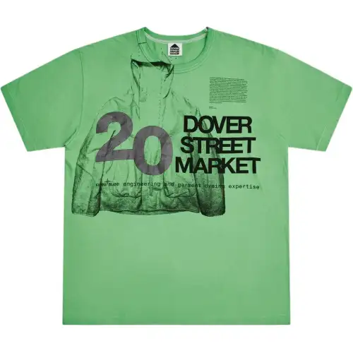 STONE ISLAND Stone Island X DSM T Shirts Unisex Green Crew Neck