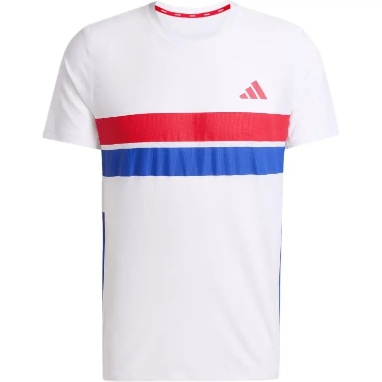 Adidas Free Shipping With AdiClub Adizero Retro Running Tee