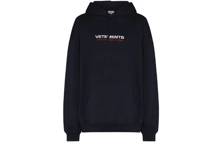 Vetements Logo Haute Couture Hoodie