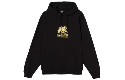 Stussy Sweatshirts Unisex Hooded Moderate Straight Fit