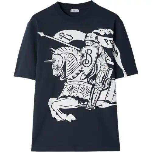 Burberry Logo Printed Crewneck T-Shirt