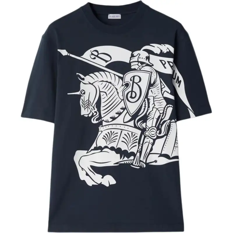 Burberry Logo Printed Crewneck T-Shirt
