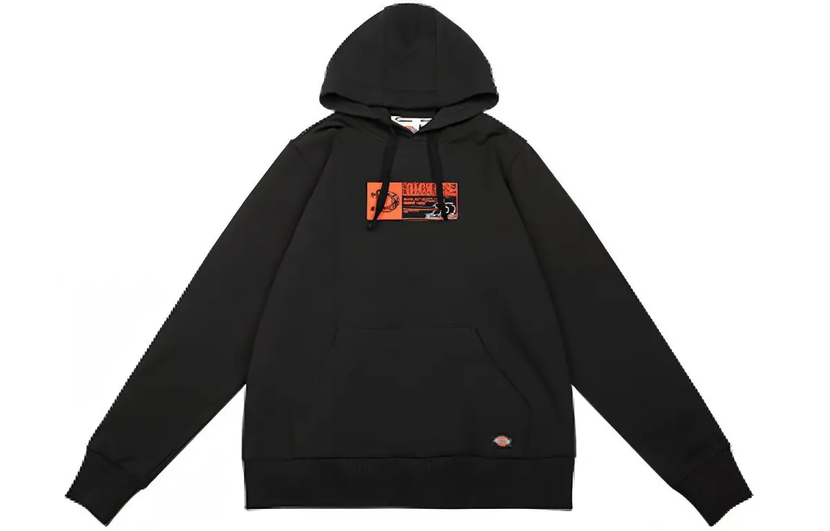 Dickies Sweatshirts Men's Black Hooded Moderate Regular