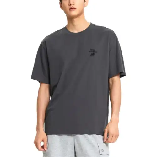 New Balance T Shirt Men's Charcoal