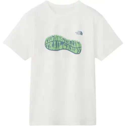 THE NORTH FACE T Shirt Men's Gray White