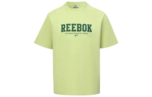 Reebok T Shirt Unisex Lime Green