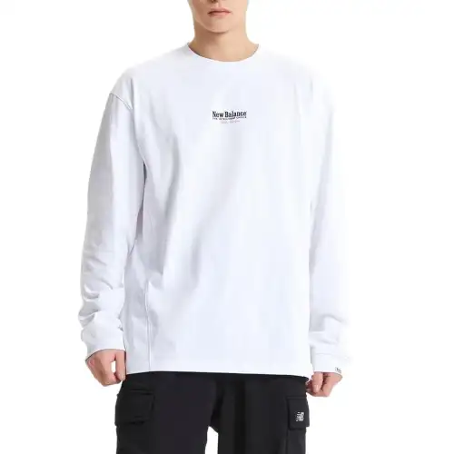 New Balance UNI FLYING Boston SOFT COOL T Shirt Men's White