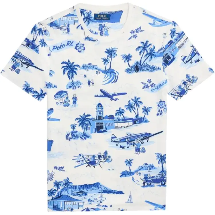 Polo Ralph Lauren Holiday-print T-shirt