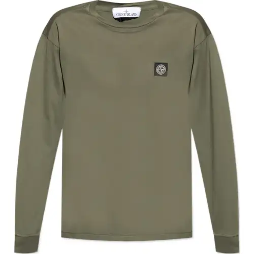 Stone Island patch T-shirt