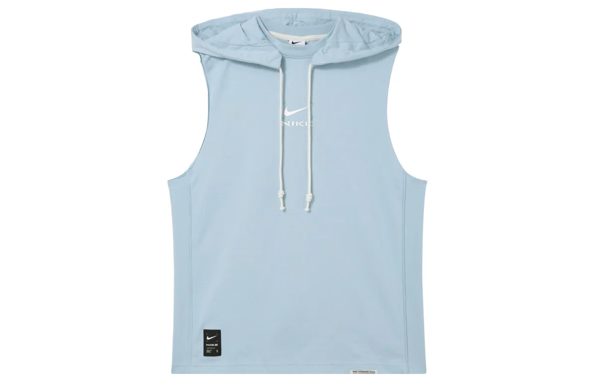 Nike SS23 Chinese High School Basketball League Sweatshirt Men's Ecstatic Ocean Blue
