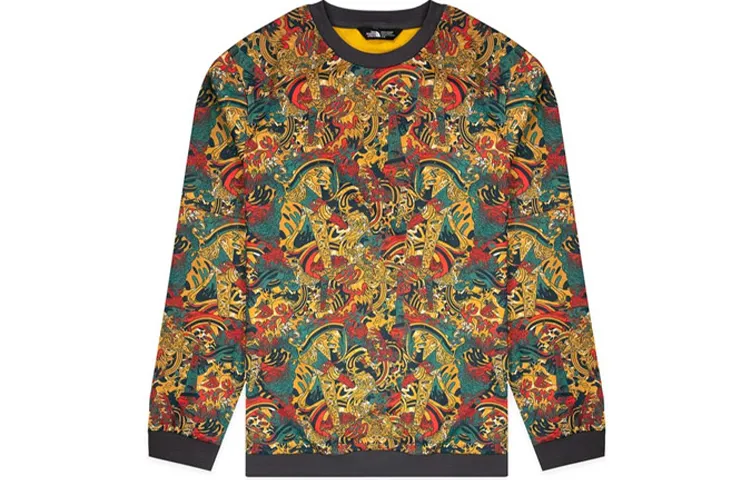 THE NORTH FACE Sweatshirts Men's Multicolor Crew Neck Moderate Regular