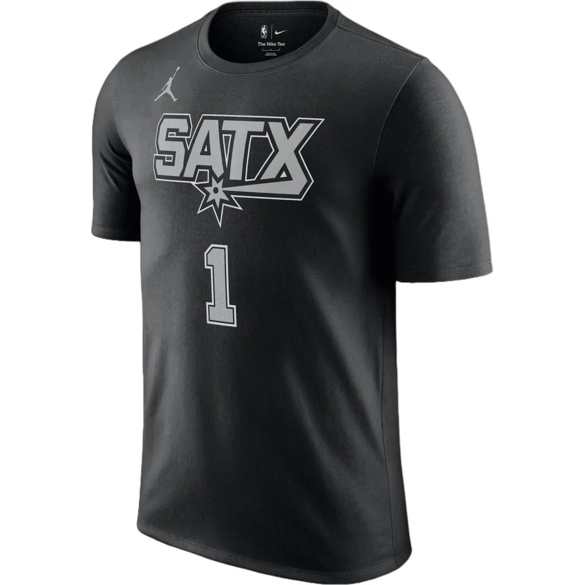 Jordan x NBA SpursEssentials T Shirt Men's Black