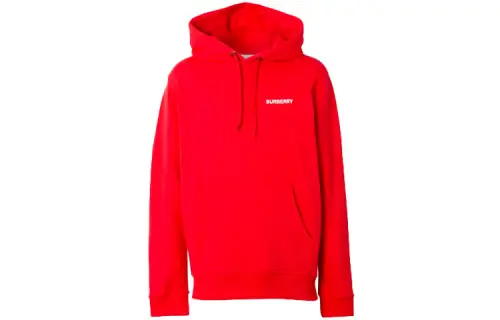 Burberry Sweatshirt Unisex Bright Red