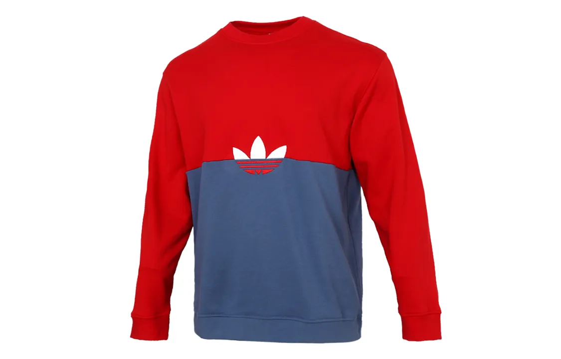Adidas Originals Sweatshirt Men's Blue Red Multicolor