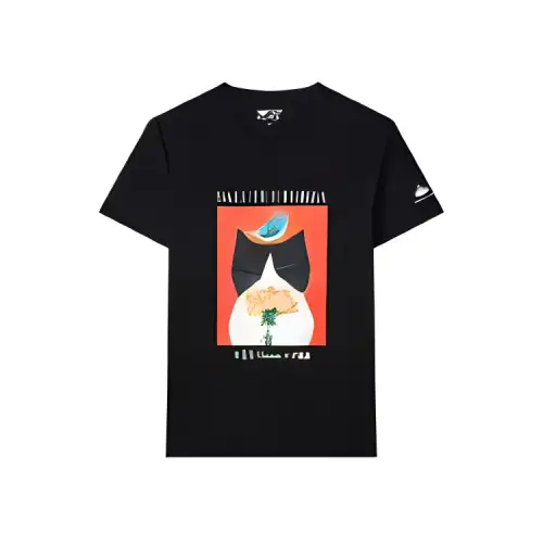 FILA x Pepe Shimada T Shirt Men's Jet Black