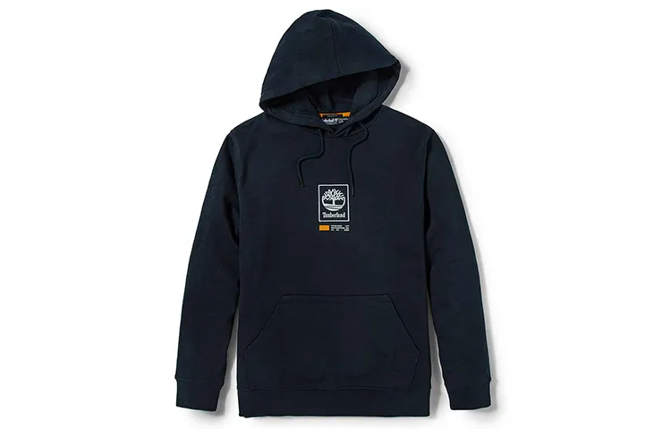 Timberland Sweatshirts Men's Blue Hooded Moderate Regular