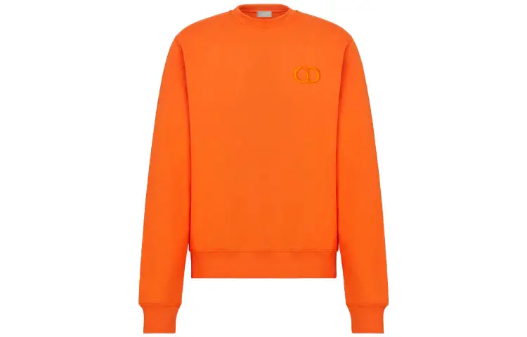 DIOR Cd Embroidery On Chest Crewneck