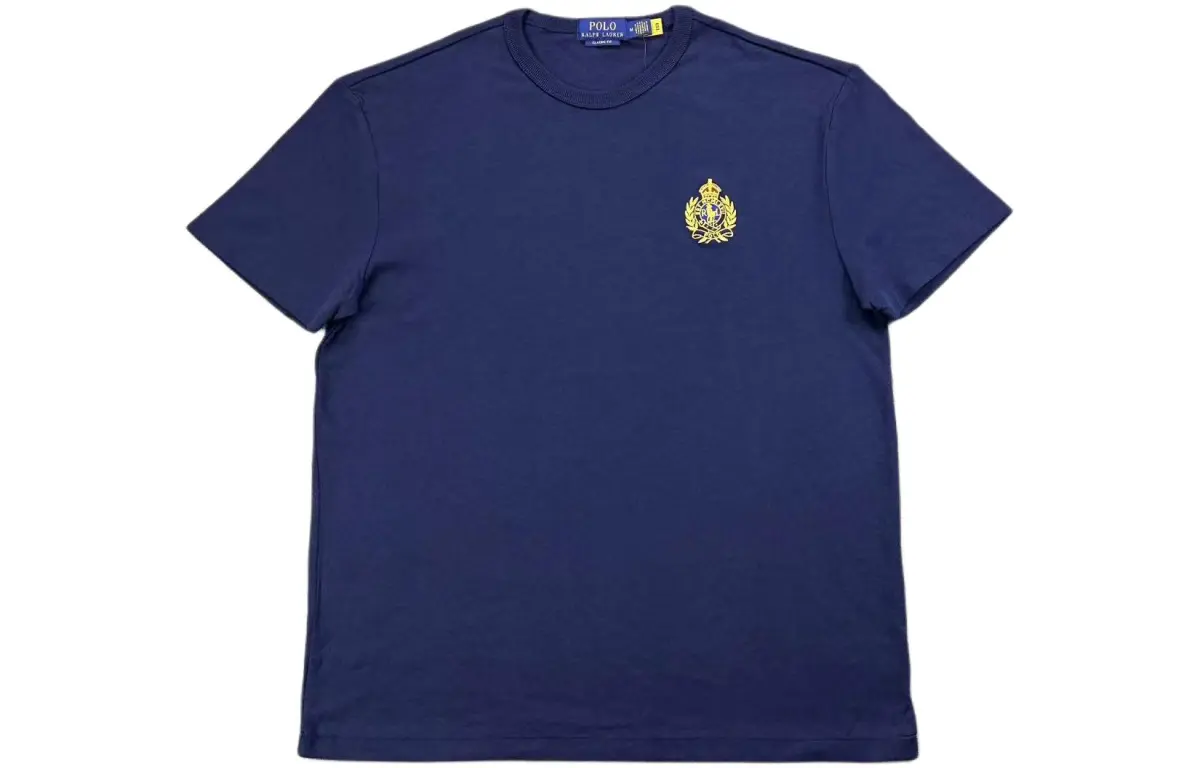 Polo Ralph Lauren SS24 T Shirt Classic Version Men's Marine Blue