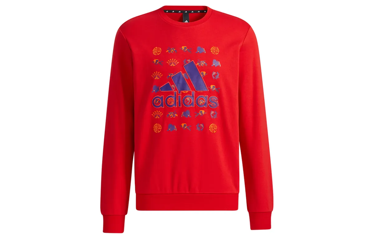 Adidas CNY Collection Sweatshirt Men's Light Scarlet
