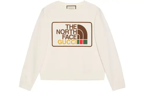 GUCCI X The North Face Sweatshirt Men's White