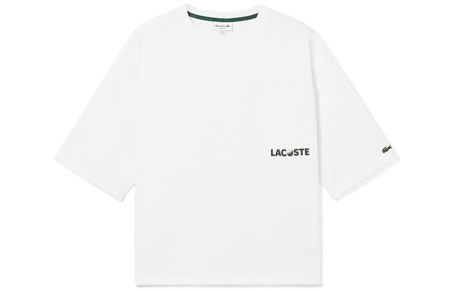 Мужская футболка LACOSTE TH3766 (черная)