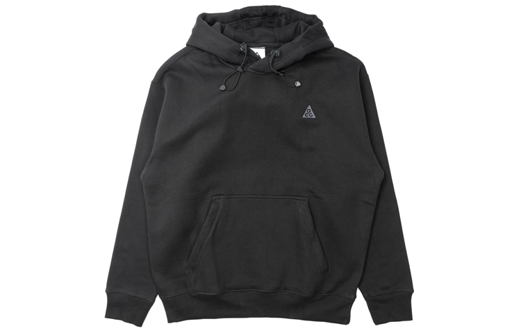Nike ACG Sweatshirts Men's Black Hooded Moderate Regular