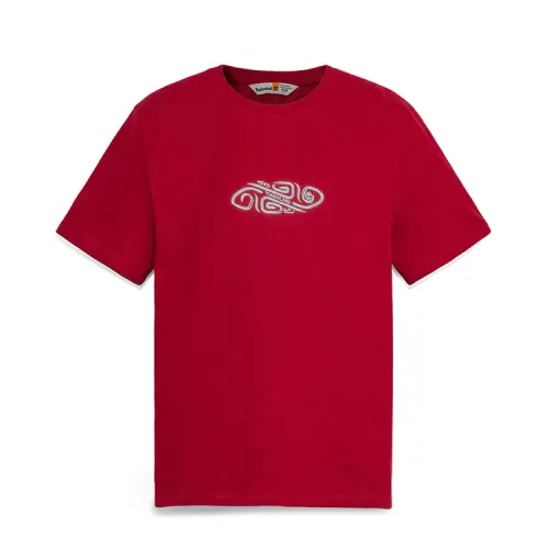 Timberland T Shirt Men's Bicycle Red