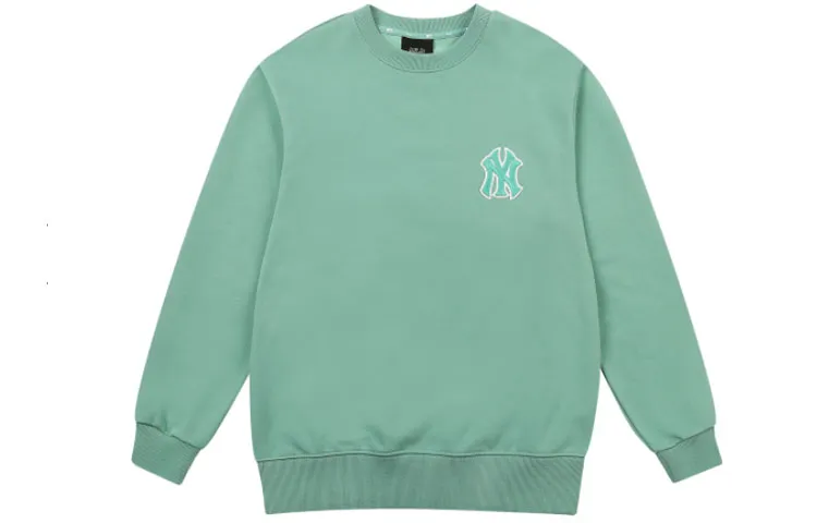 MLB Sweatshirts Unisex Green Crew Neck Moderate